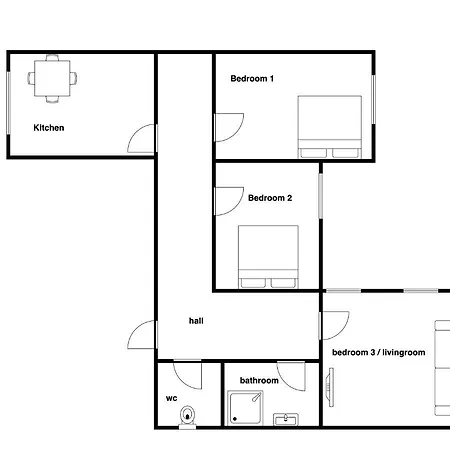 Lacplesa Downtown New 2-bedroom Apartment Riga